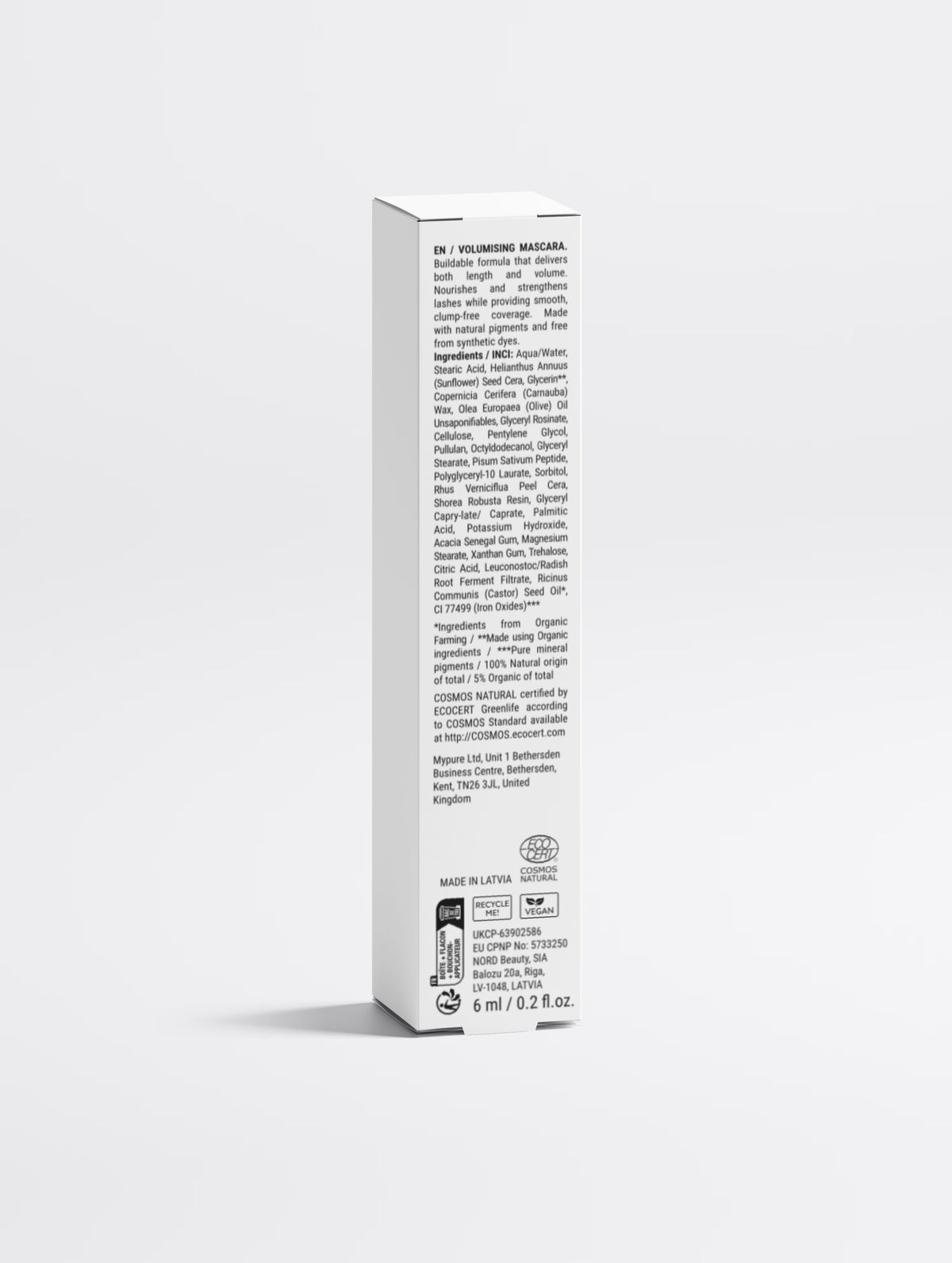 Nourishing & Volumising Mascara