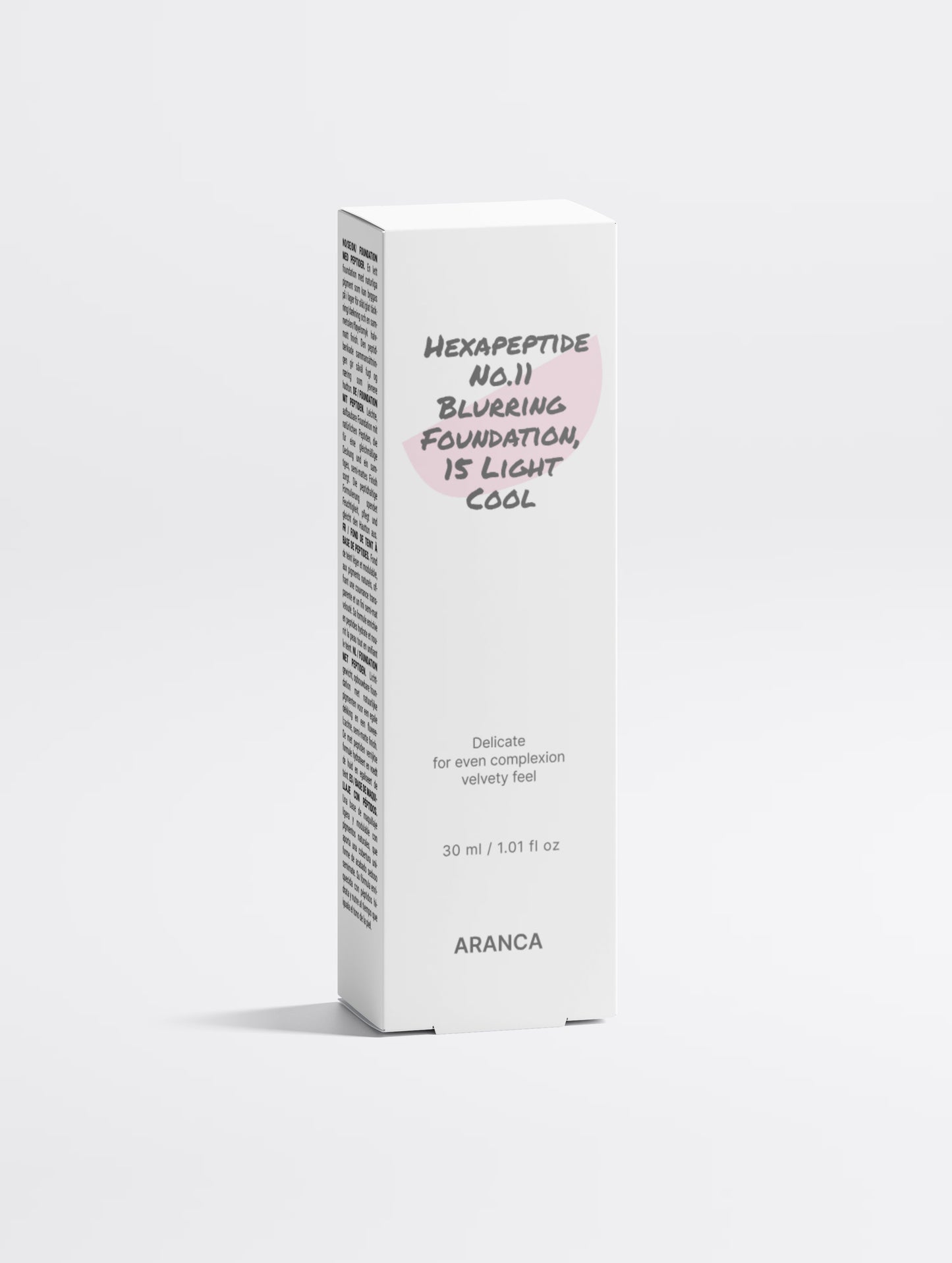 Hexapeptide No.11 Blurring Foundation – 15 Light Cool