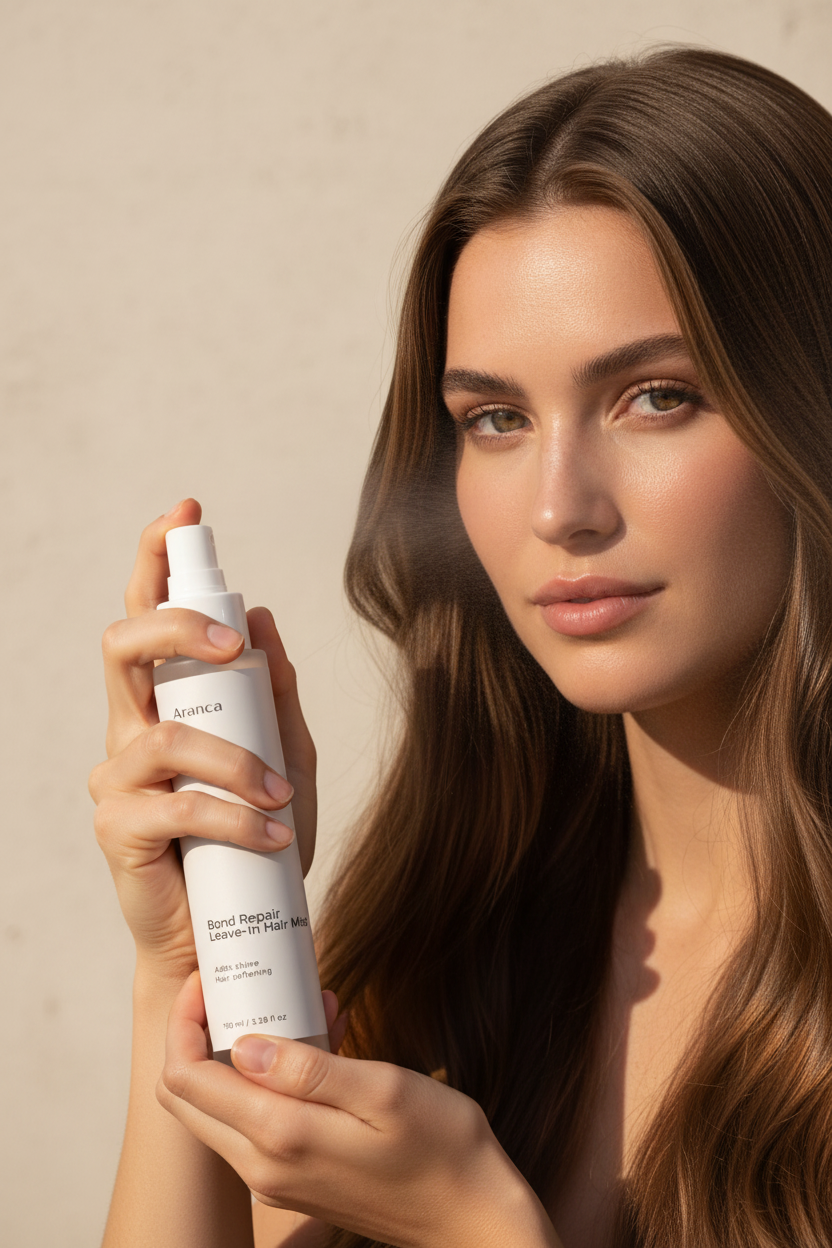 Hair Mist – Close-up vrouw