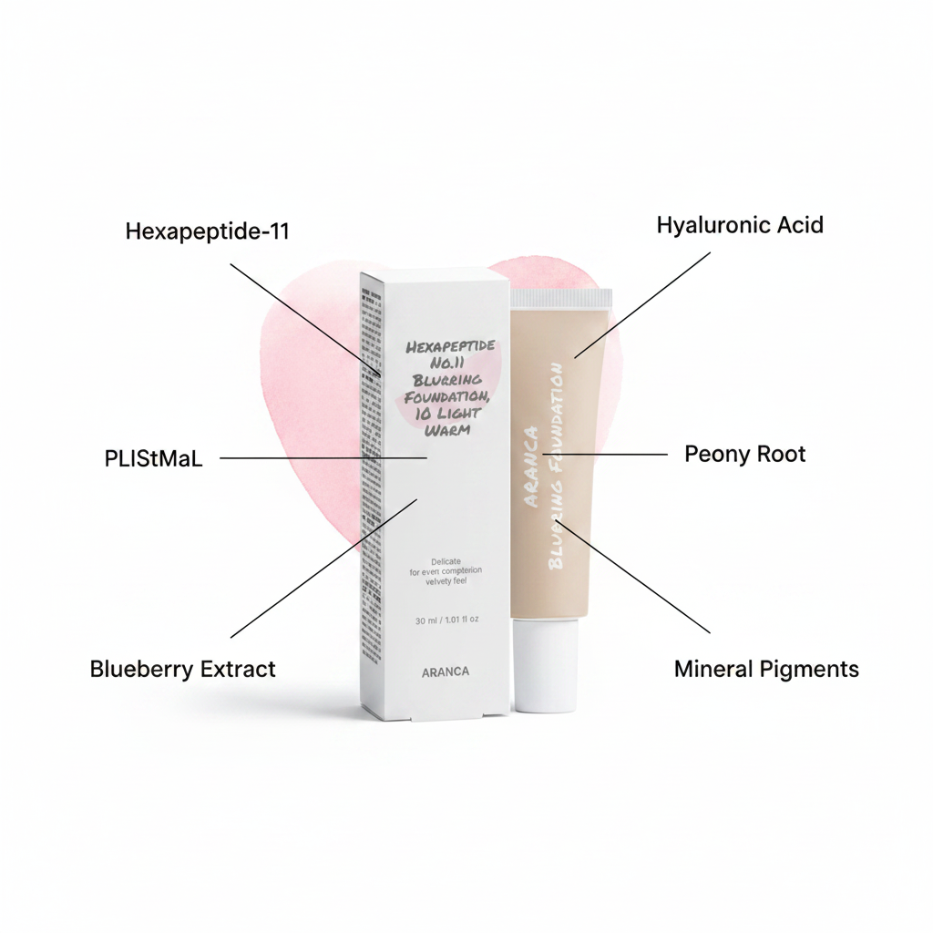 Key Ingredients – Foundation 10 Light Warm