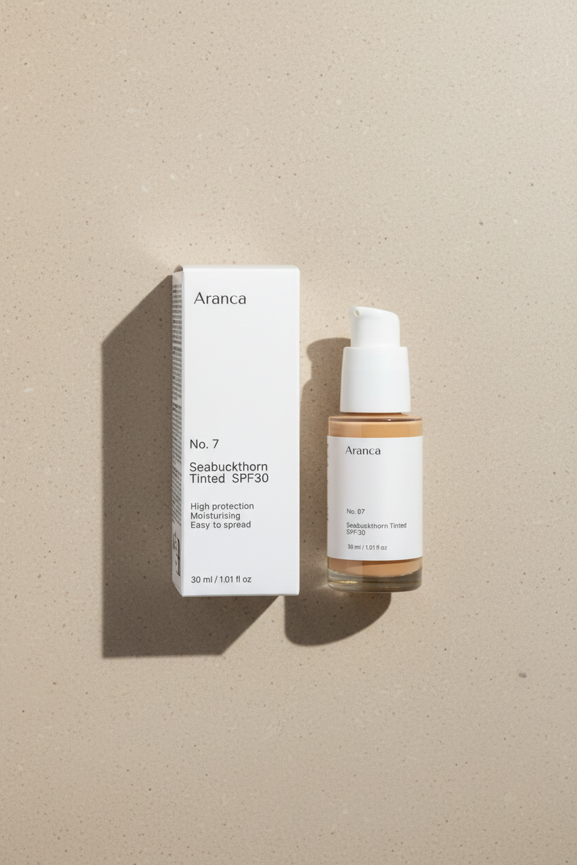 Tinted SPF30 – Flat Lay