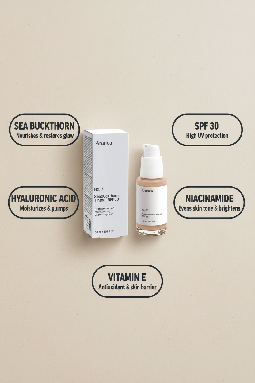 Tinted SPF30 – Key Ingredients